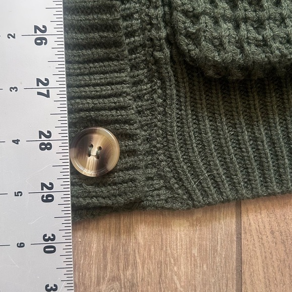 Zenana Outfitters Dark Green Cardigan Sweater - Picture 4 of 7